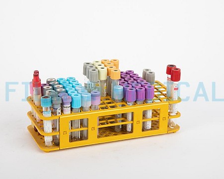 Yellow Sample Rack